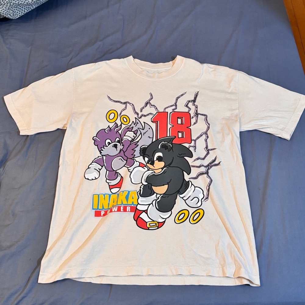 Inaka Power Cream Graphic T-Shirt
